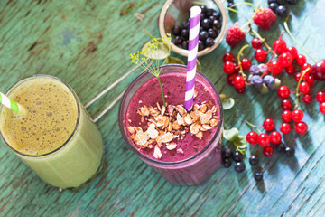 organic smoothie