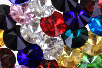 color plastic diamonds texture