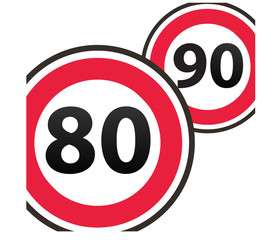 limitation de la vitesse à 80 km heure 