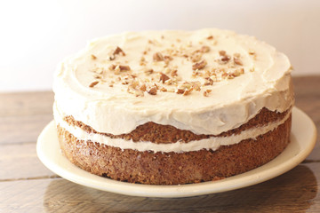 homemade carrot cake
