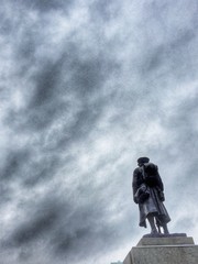 First World War monument to lone soldier erected by Sons of England