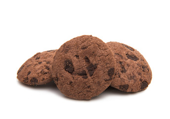 chocolate chip cookies with chocolate