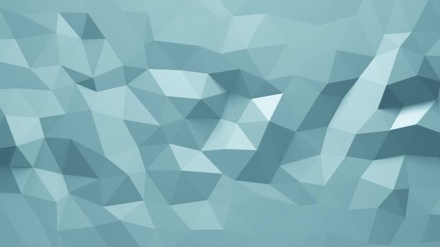 abstract triangular crystalline background animation. 4K