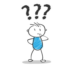 Strichmännchen / Business / Vektor