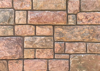 Granite stone wall texture and background