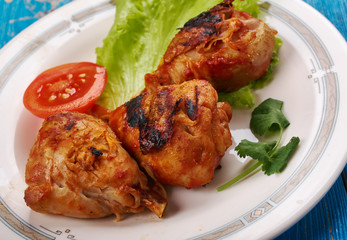 Hawaiian  Huli Huli  Grilled Chicken