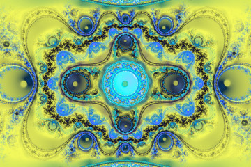 Animated fractal frequency space universe galaxy psychedelic music or for any other concept.