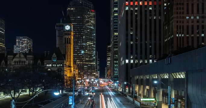 City Skyline Traffic Toronto