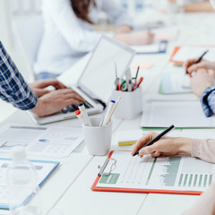 Business meeting in the office