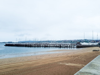 Naklejka premium beach