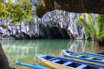 Puerto Princesa underground river - nature of Philippines