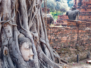 アユタヤのワット・プラ・マハタート