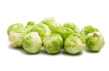 Fototapeta premium brussels sprouts isolated