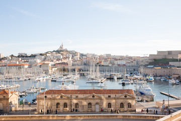 Fototapeta na wymiar Port de Marseille Fos