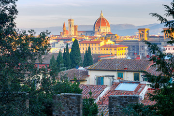 Florence. Duomo at dawn.