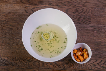 Dietary chicken soup