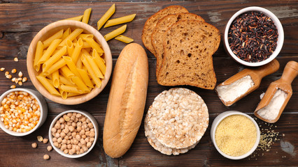 selection of gluten free food
