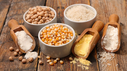 different sort of flour