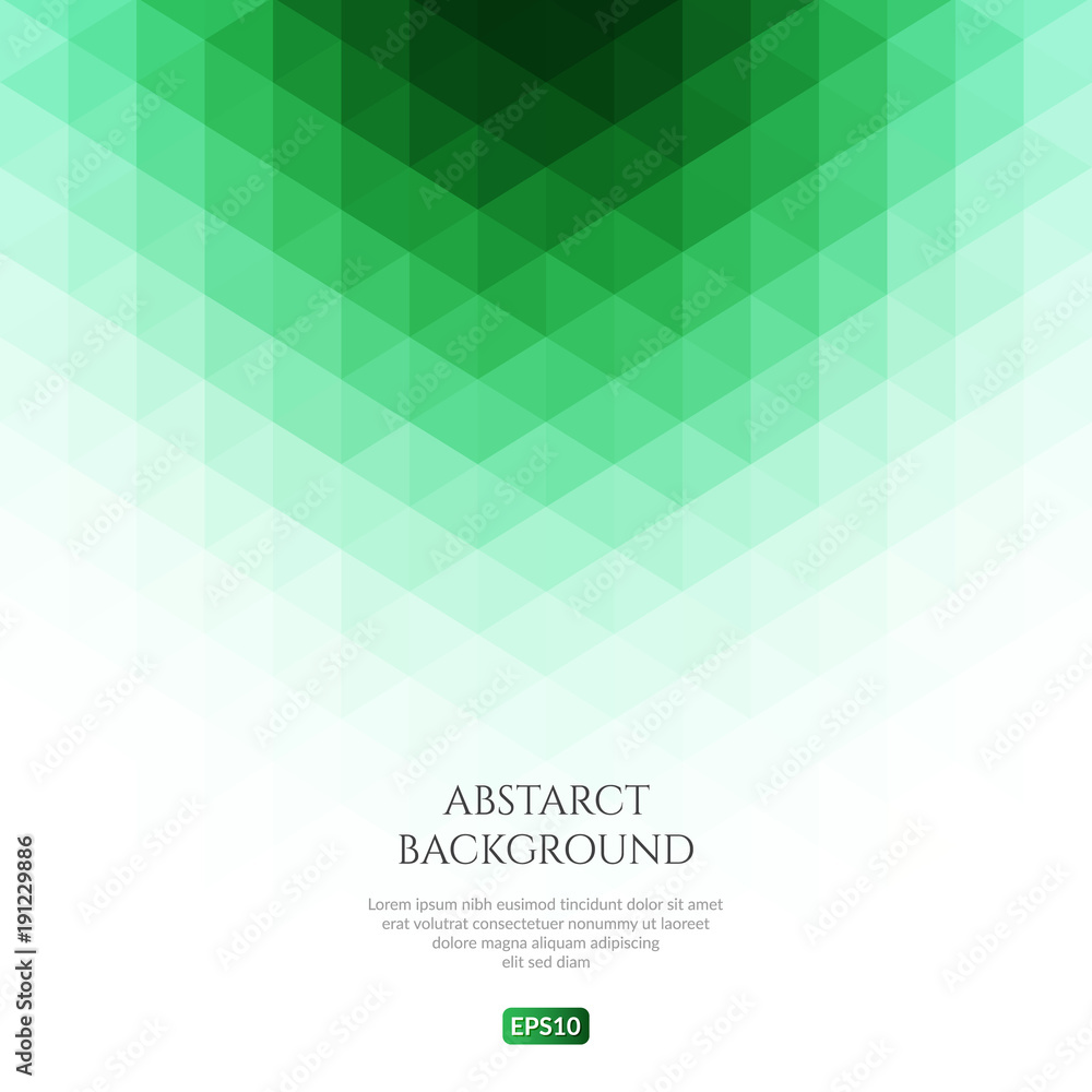 Poster abstract background with a pattern of triangles. space for text.