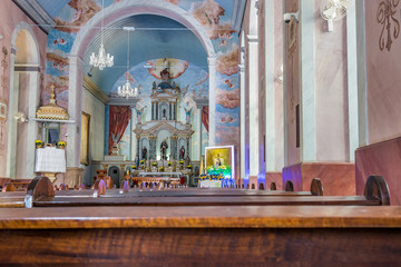 Sao Bento do Sapucai Church. The main church in the city.