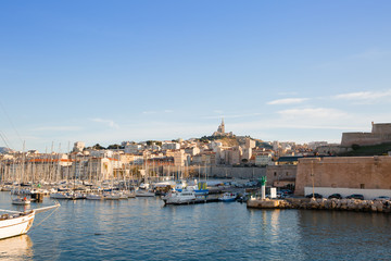 Fototapeta na wymiar Port de Marseille