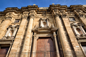 Fototapeta premium Tortosa, medieval town in Catalonia, Spain
