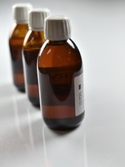 Flacons de sirop
