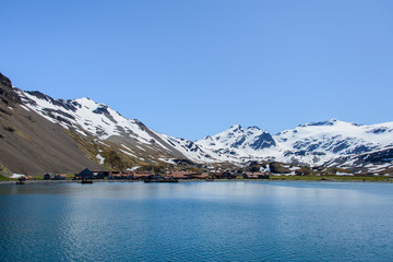 Old whaling station on South Georgia