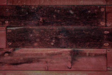 Red Rustic Old Barn Wood Background