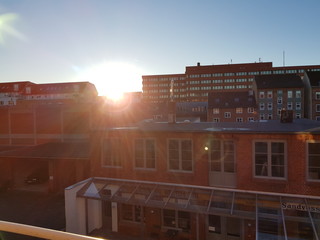 Kiel  Sonnenuntergang