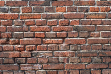  red brick wall background