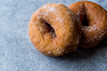Homemade Sugared Donuts Ready to Eat