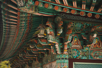 Morning light and rituals at Haein-sa Temple at the foot of Gayasan Mountain, South Korea