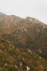 Hiking from moisture to cloud in Gayasan National Park, South Korea
