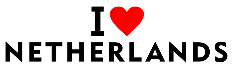 I love Netherlands