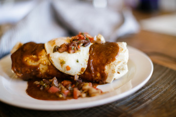smothered burrito
