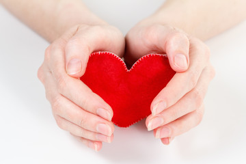 Obraz na płótnie Canvas Heart love concept, Saint Valentine day