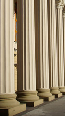 Entrance With Columns