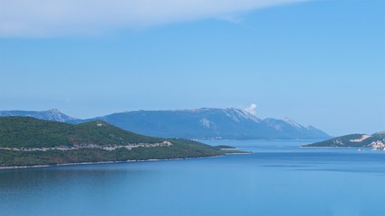 Obraz premium Coasts along the Adriatic Sea in Croatia