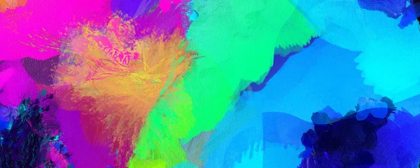 Rolgordijnen Colorful Brush Strokes © rolffimages
