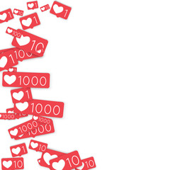 Social media counters.