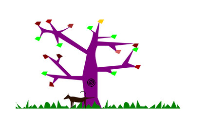 Tree-life Dog