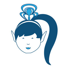 cartoon princess icon