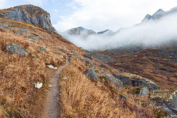 Into the clouds