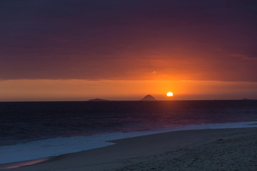 Sunset in Itaipuaçu
