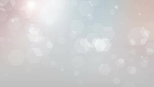 Abstract silver hexagon pattern - seamless looping, alpha channel and 4K

