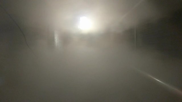 steam humidifier in an HVAC air handling unit