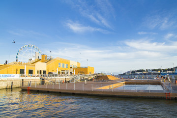 Landscape go Helsinki port