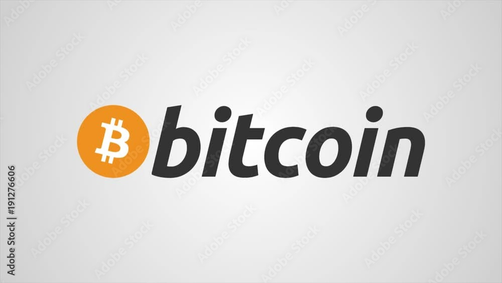 Poster bit-coin appearance. digital cryptocurrency bitcoin sign as virtual money. animation bitcoin. abstra