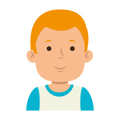 young man model avatar character vector illustration design
